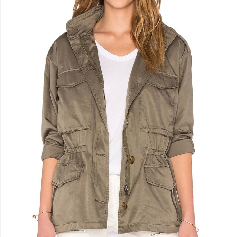 Joie Cristii Jacket in Fatigue